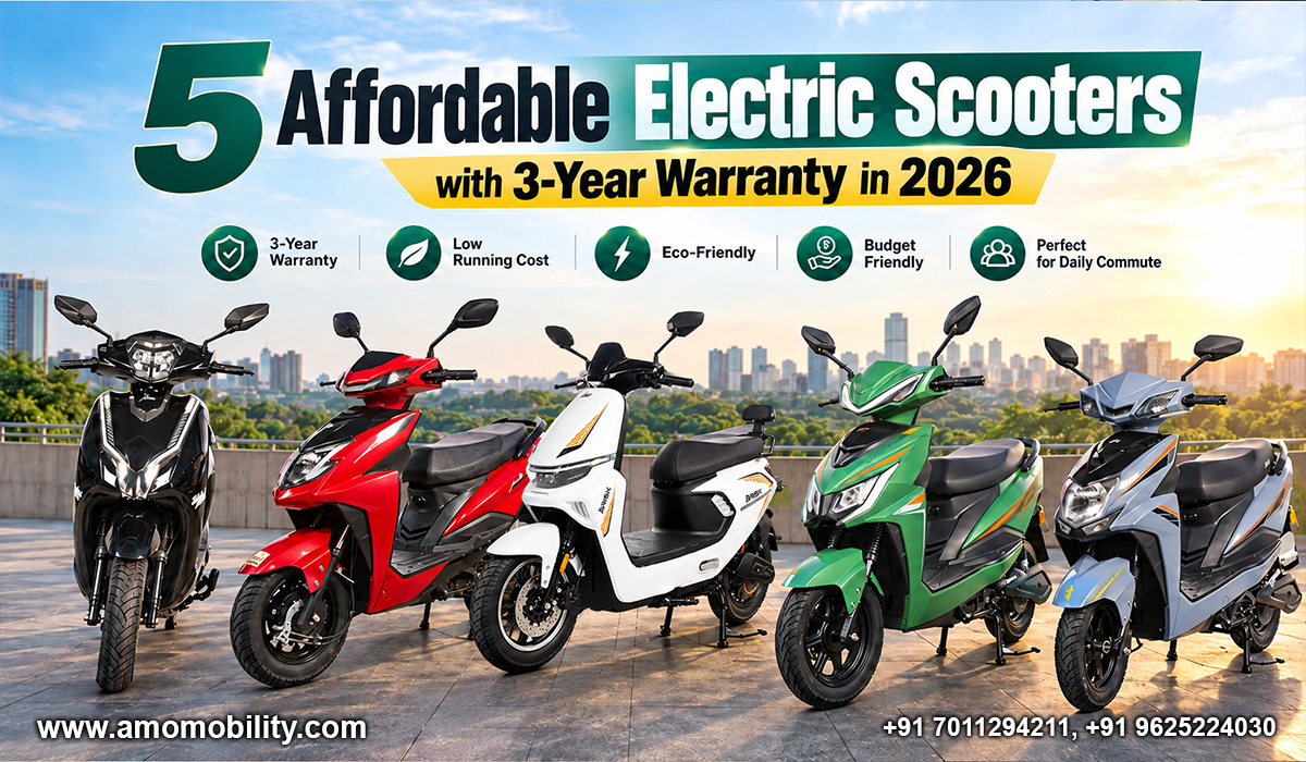 5 Affordable Electric Scooters with 3-Year Warranty in 2026