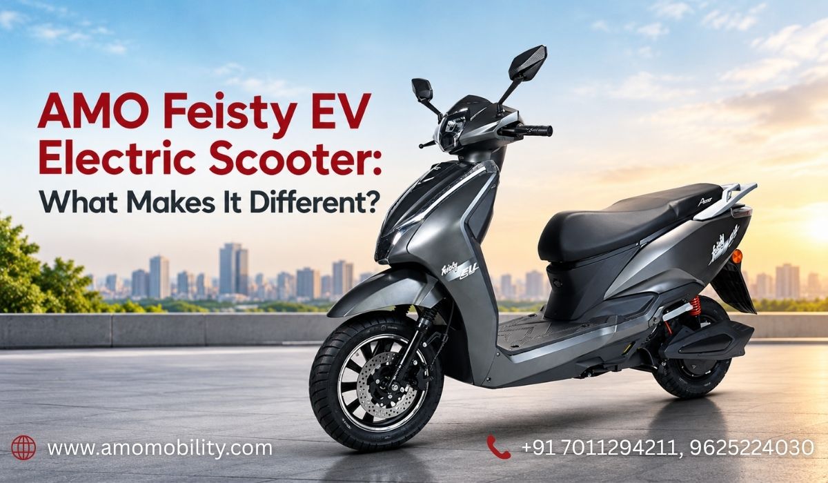 AMO Feisty EV Electric Scooter: What Makes It Different?