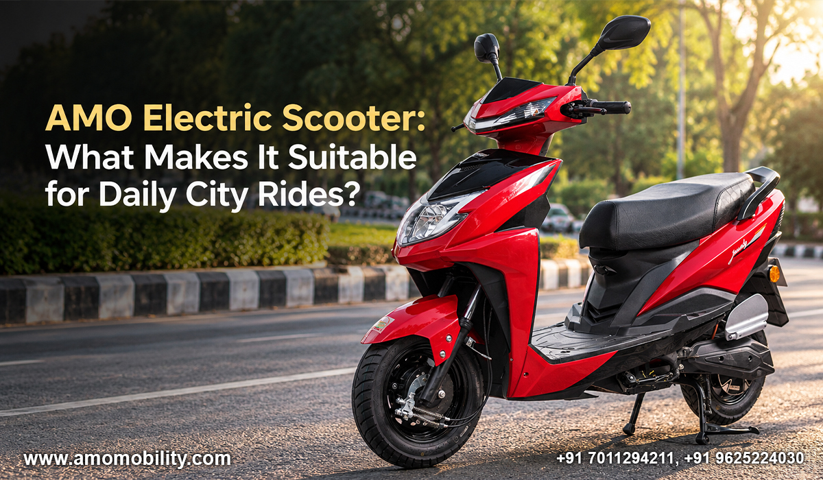 AMO Electric Scooter: What Makes It Suitable for Daily City Rides?