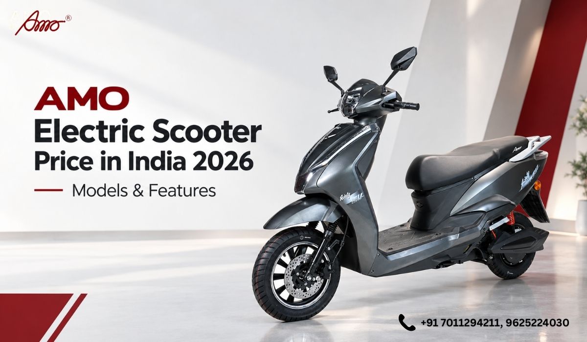 AMO Electric Scooter Price in India 2026: Models and Features