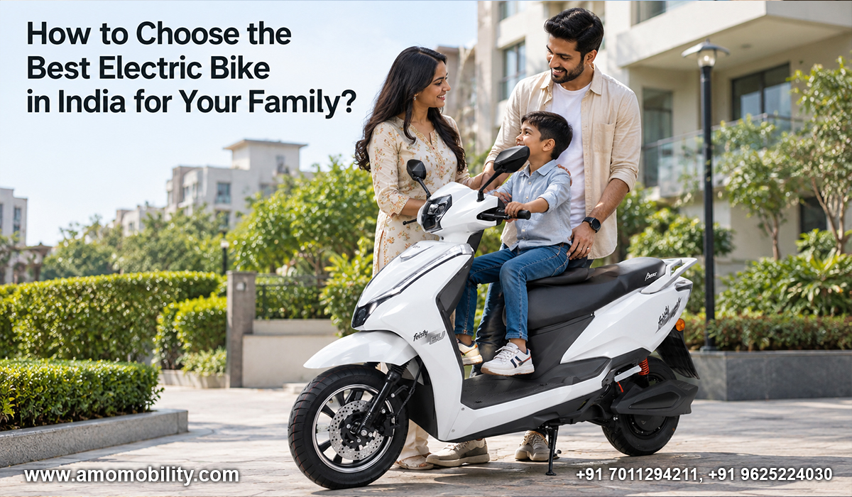 How to Choose the Best Electric Bike in India for Your Family?