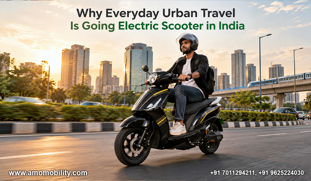 Why Everyday Urban Travel Is Going Electric Scooter in India