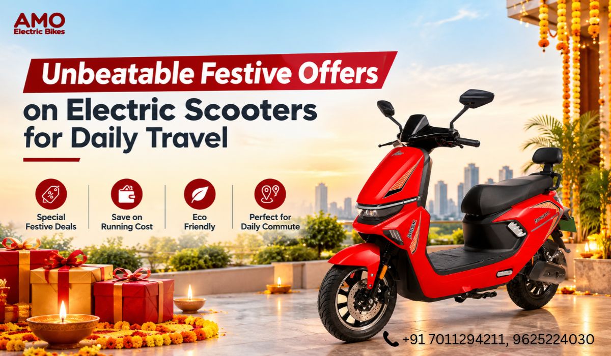 Unbeatable Festive Offers on Electric Scooters for Daily Travel