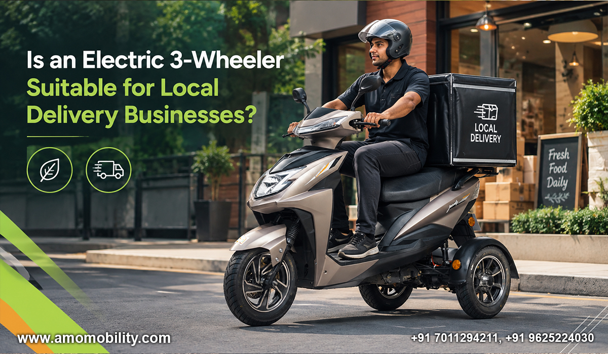 Is an Electric 3-Wheeler Suitable for Local Delivery Businesses?