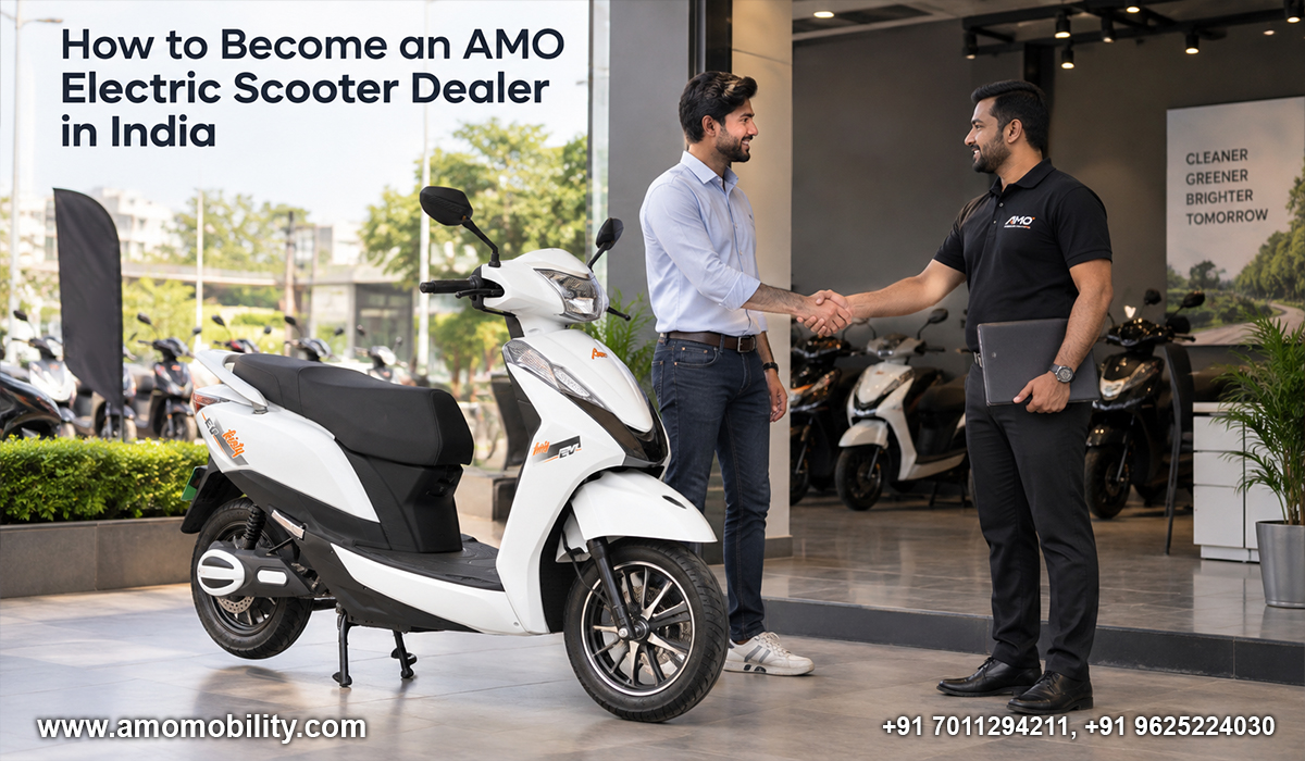 How to Become an AMO Electric Scooter Dealer in India
