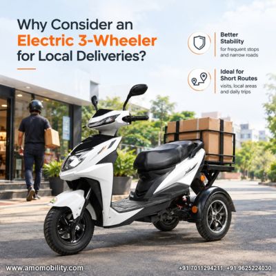 Is an Electric 3-Wheeler Suitable for Local Delivery Businesses?