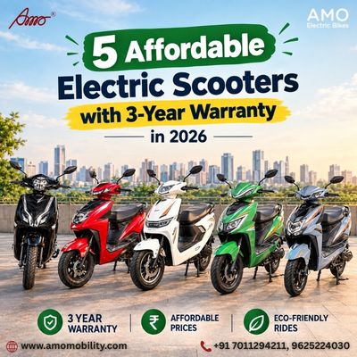 5 Affordable Electric Scooters with 3-Year Warranty in 2026