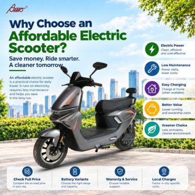 Affordable Electric Scooters in India for Budget-Conscious Buyers