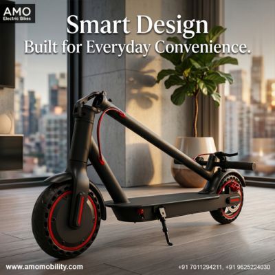 AMO Launches Foldable Electric Kick Scooter for Modern Lifestyle
