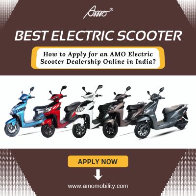 How to Apply for an AMO Electric Scooter Dealership Online in India?