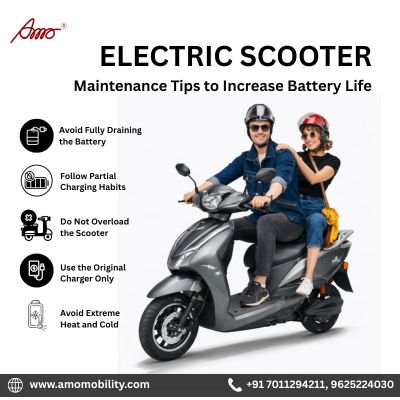 Electric Scooter Maintenance Tips to Increase Battery Life