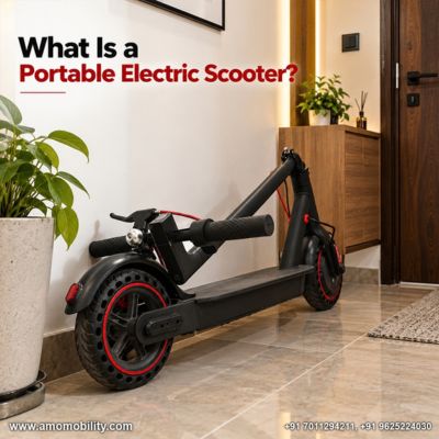 Portable Electric Scooter: Small Size, Practical Everyday Mobility