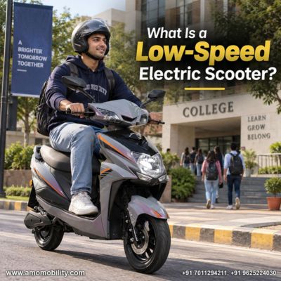 AMO Low-Speed Electric Scooters: A Practical Choice for Short-Distance Travel