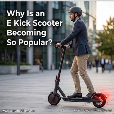 E Kick Scooter: The Perfect Blend of Speed, Convenience, and Fun