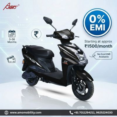 Amazon EMI Plans for Electric Scooter – Buy AMO Electric Scooter Easily