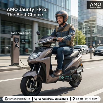120Km on One Charge? Meet AMO Jaunty I Pro Electric Scooter