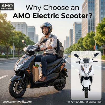 Affordable and Reliable: Explore AMO Electric Scooty Models in India