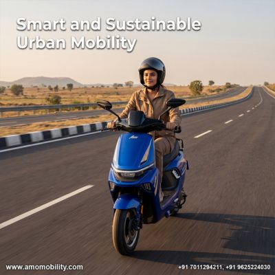 AMO Electric Scooter: Smart, Sustainable & Affordable Electric Mobility