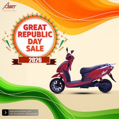 Republic Day 2026 Offers: AMO Electric Scooter Deal You Can't Miss