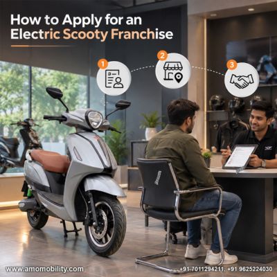 How to Become an AMO Electric Scooter Dealer in India