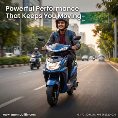 Best Electric Scooter with 120KM Range | AMO Mobility
