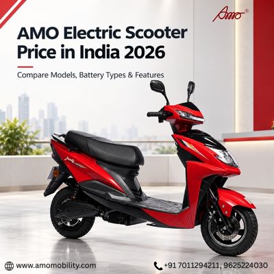 AMO Electric Scooter Price in India 2026: Models and Features
