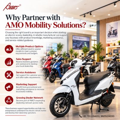 Celebrate Diwali with AMO's Electric Scooter Franchise Opportunities