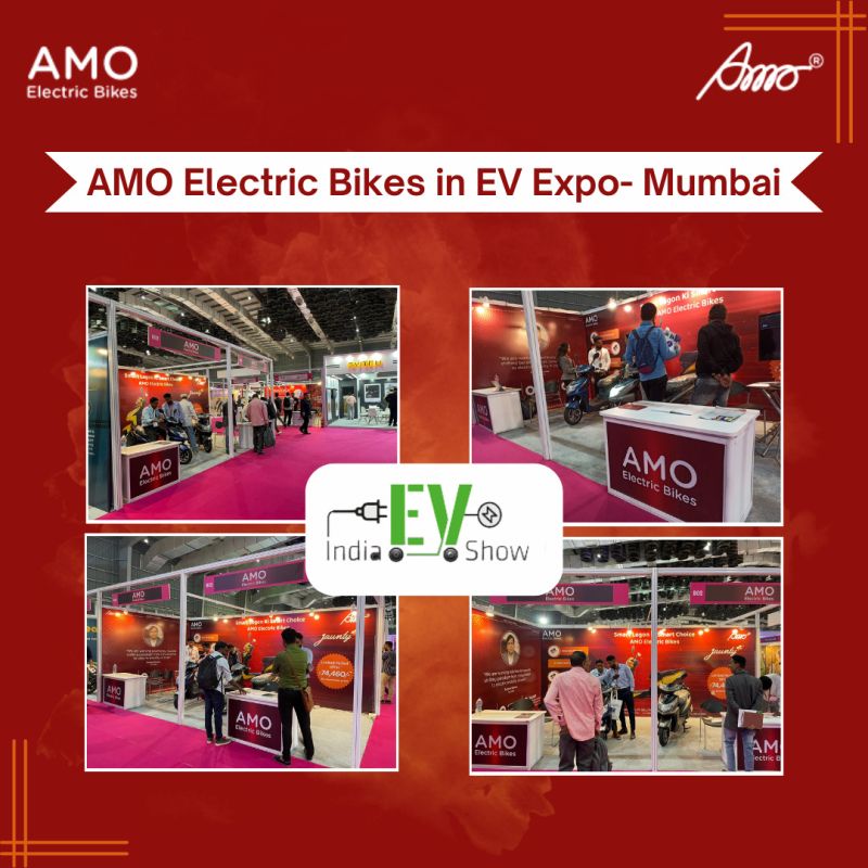 AMO Electric Bikes in Mumbai EV Expo