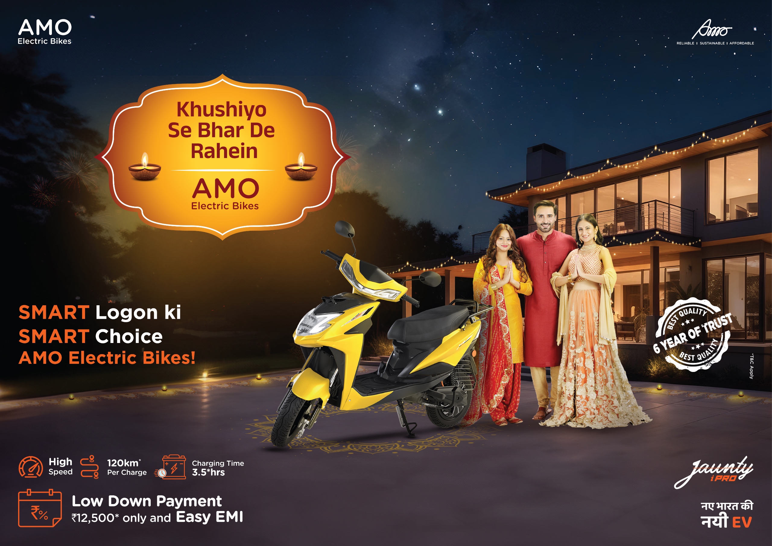 Electric Bikes Scooter in India Electric Scooty Price, AMO